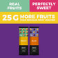 Fruit Snacks by Zest Delites, Fruit Leather, Healthy Snacks for Adults, Dried Fruit Bars, Gluten Free Fruit Strips, Vegan Health