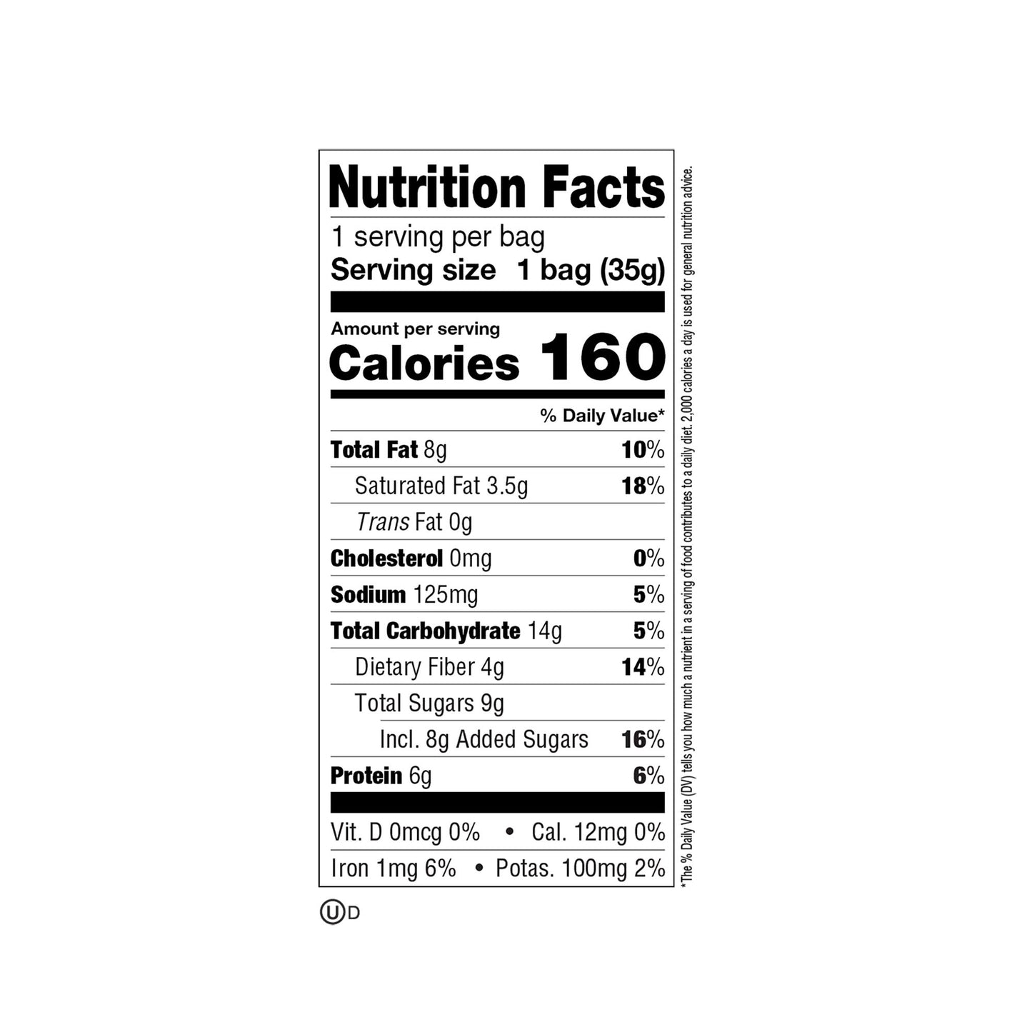 Lenny & Larry's The Complete Crunchy Cookie, Double Chocolate, 6g Plant Protein, Vegan, Non-GMO, 1.25 Ounce Pouch (Pack of 12)