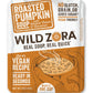 Wild Zora Instant Keto-Friendly Soups Roasted Pumpkin 8-pack Broth Made with Coconut cream, Cinnamon, & Organic Vegetables, Glut