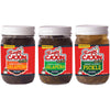 Variety Pack Try Them All (1 Jalapeno Relish, 1 Jalapeno Slice, and 1 Pickle Slice)