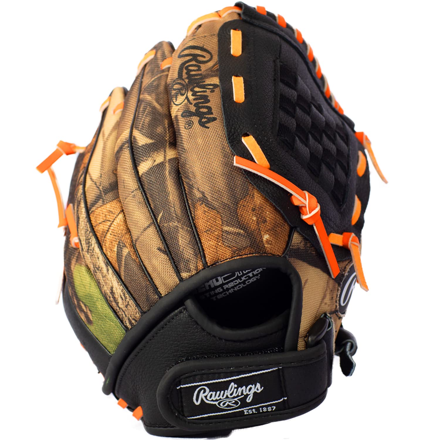 Rawlings Playmaker Camo Kids Baseball Glove For Kids 5-8 - Tball Glove – 10.5 - Right Hand Throw - Glove Fits On Left Hand - Make S Carefully