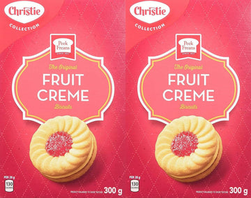 Peek Freans Fruit Crme 300g/10.6oz {Imported from Canada} Pack of 2