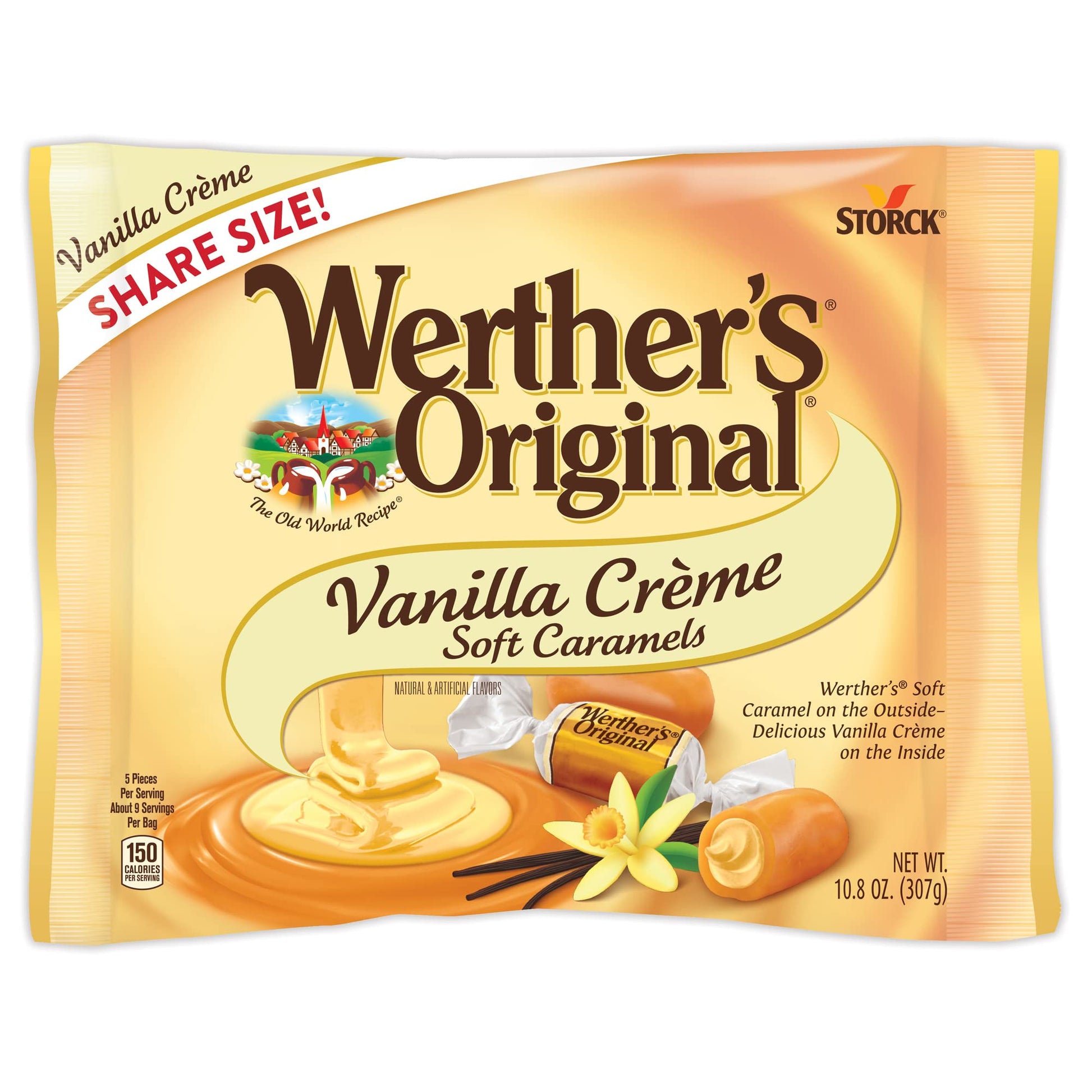 Werthers Original Soft Vanilla Crme Caramel Candy, 10.8 Oz Bag