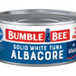 Bumble Bee Solid White Albacore Tuna In Water, 12 Oz Can - Wild Caught Tuna - 22G Protein Per Serving, High In Omega-3S - Non-Gmo Project Verified, Gluten Free, Kosher