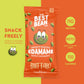 Best Bean Co. Crunchy Roasted Edamame - Variety Pack (24 Bags)  11g Protein per Bag  Healthy Snacks for mature-themeds and Kids  High-Protein Low Carb Keto  Free Snack Packs  0.9oz Each
