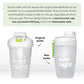 Oats Overnight Green Apple Cinnamon Overnight Oats, 20g Protein, 2.6 oz (Pack of 8) - Gluten Free, Non-GMO