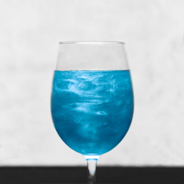 Luster Dust - Classic Blue (4G 1X Jar) | Edible Vegan Dust & Paint For Cake Decorating, Ice Cream, Desserts, Cocktails And Bever