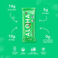 ALOHA Organic Plant Based Protein Bars, Chocolate Mint, 1.98 Oz (Pack of 12)