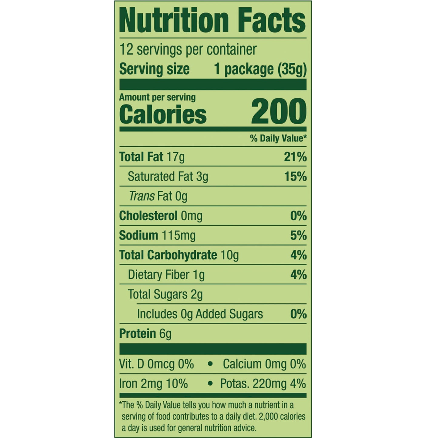 Emerald 94017 Cashew Pieces, 1.25 Oz. Tube Package, 12/Box