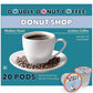Double Donut Coffee Coffee Pods, Medium Roast, Compatible with Keurig, 20 Count (Pack of 1)