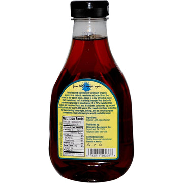 Wholesome Sweeteners, Sugar Liq Blue Agave Org, 23.5 OZ (Pack of 6) ( Value Bulk Multi-pack)