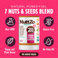 NuttZo Organic Power Fuel 7 Nuts and Seeds Butter, Crunchy, Paleo and Keto Friendly, Peanut and Gluten Free, Kosher, No Added Su