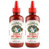 Melindas Pizza Hot Sauce - Crushed Red Pepper Sauce, Cayenne Peppers, Garlic, Tomatoes - 12 Fl Oz, 2 Pack