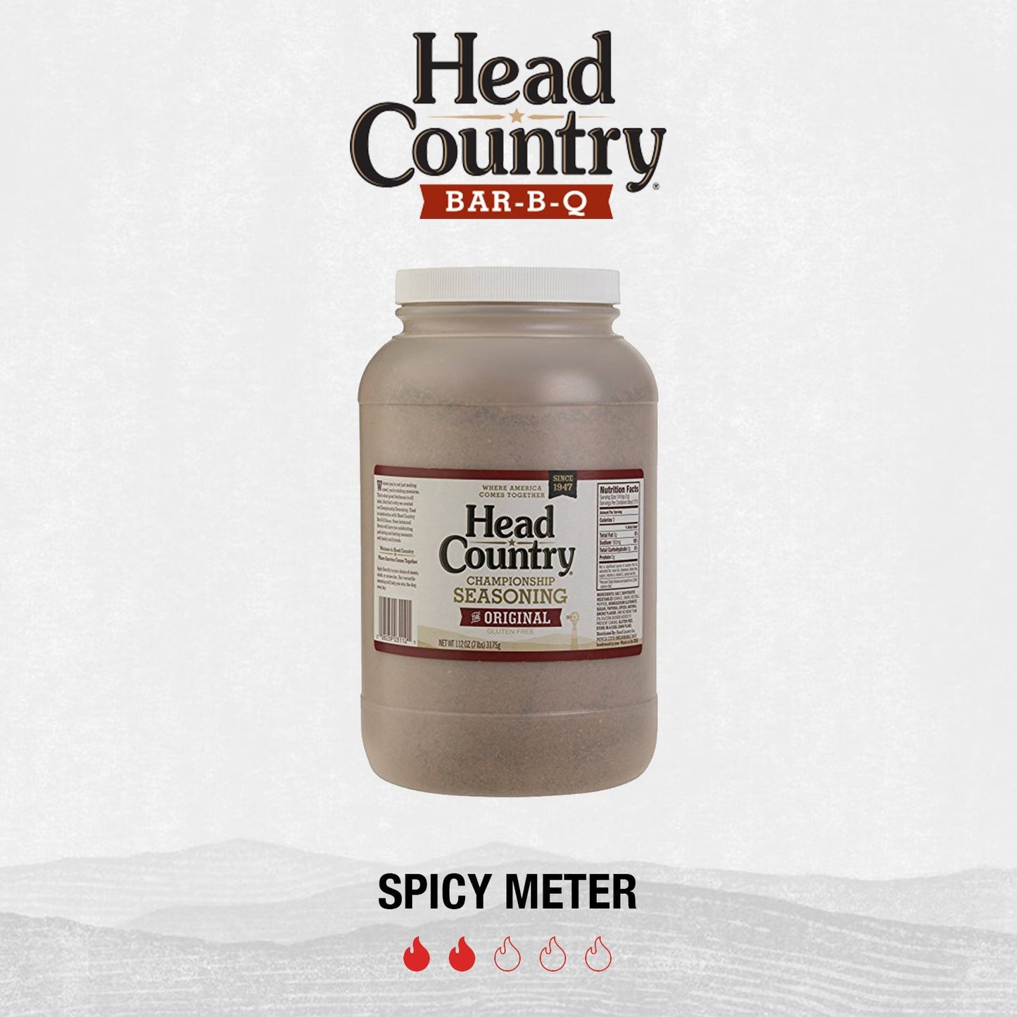Head country Bar-B-Q championship Seasoning Original 7 Pound