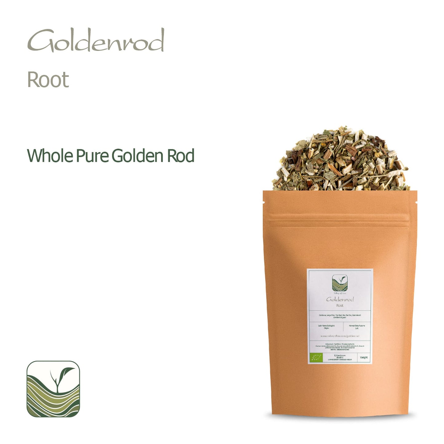 Golden Rod Tea Herb Organic - Goldenrod Root Goldenrod Herb Goldenrod Tea Golden Rods Herbs Golden Rod Herbal Tea Goldenrod Orga