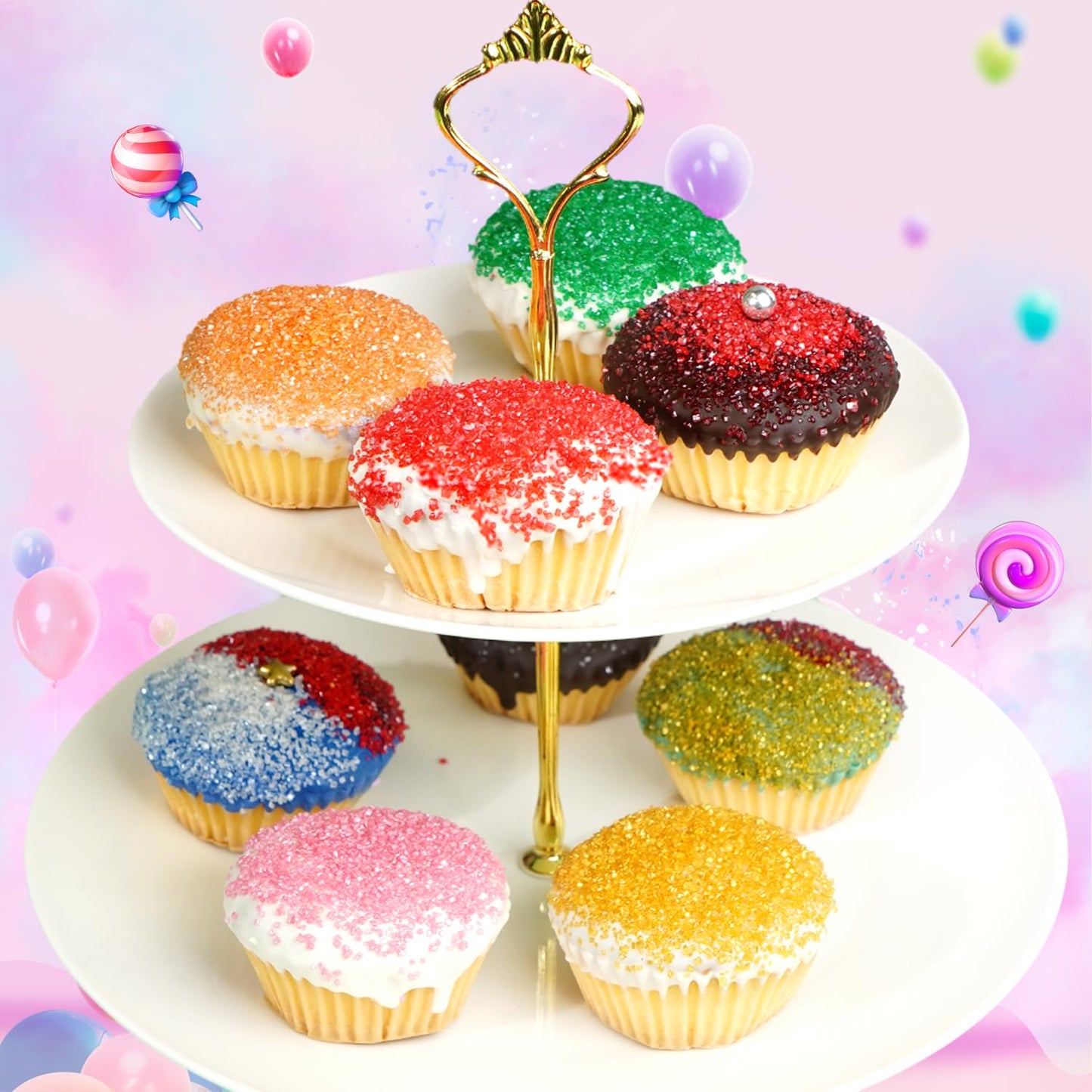 Easter Green, Sanding Sugar Sprinkles, Food Grade, 150G, Green Sprinkles For Cake Decorating, Donut, Cupcake, Ice Cream, Wedding