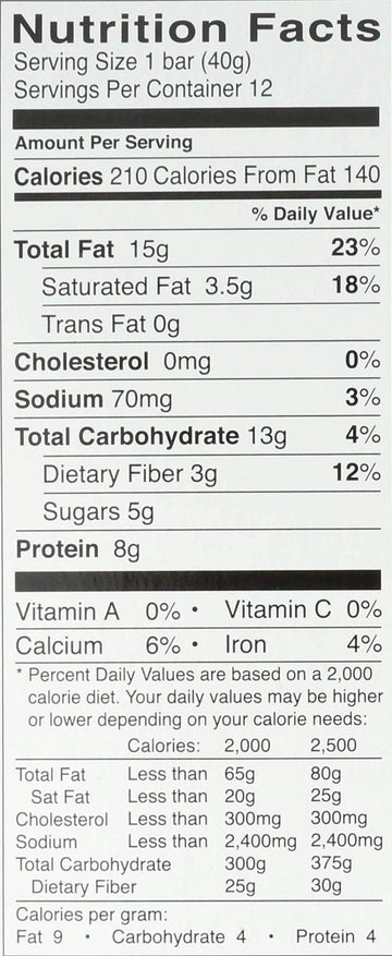 Fody Food Co. Almond Coconut Snack Bar, Non GMO, Gluten Free, 1.41 Ounces (Pack Of 12)
