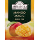 Ahmad Tea Mango Magic Black Tea, 20-Count Boxes, Pack of 6, Model 698