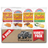 Old Vienna of St. Louis Ridged Potato Chips 9oz Bags Variety (4 Pack) Snack Box by TranadaCo