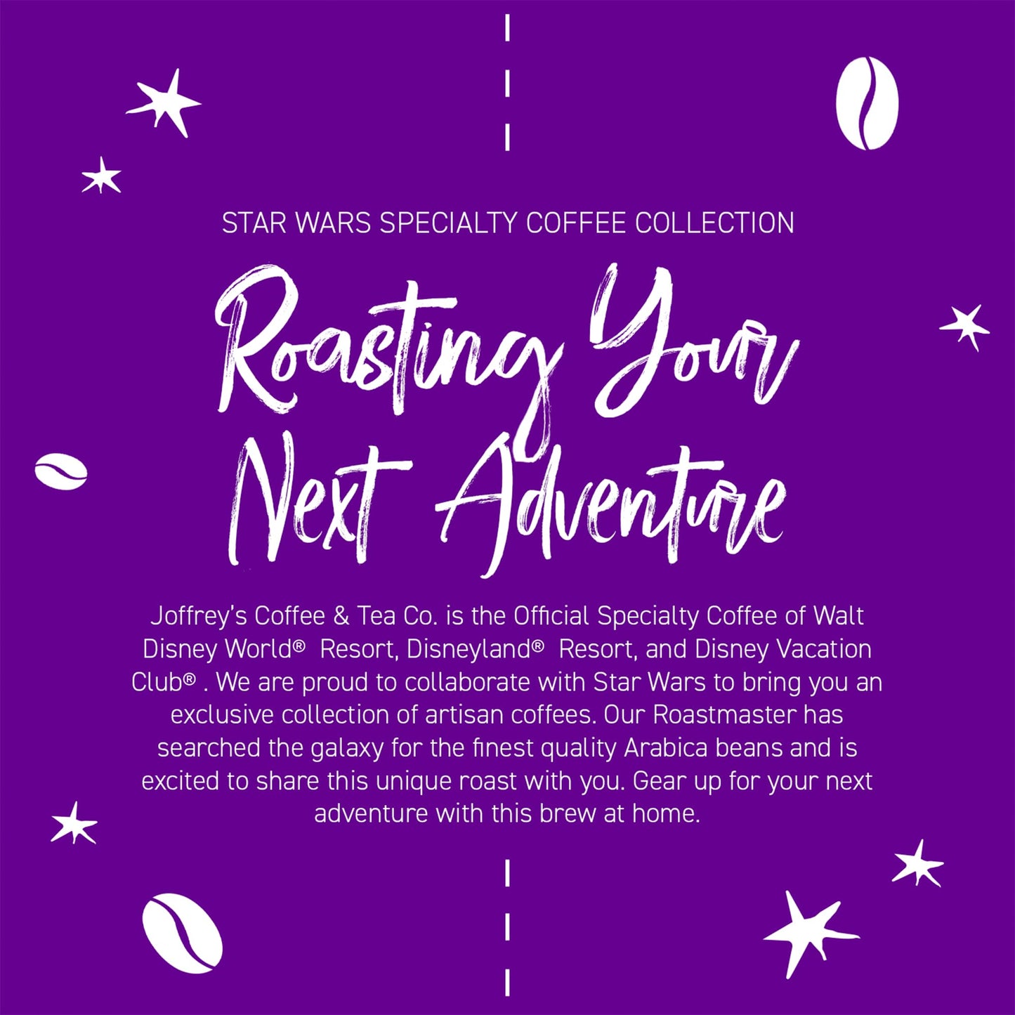 Joffreys Coffee - Disney Haunted Mansion Foolish Mocha Brew  Medium Roast Ground Coffee  Flavor Notes of Sweet Chocolate (Ground  11oz)