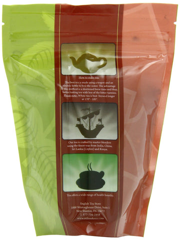 English Tea Store Loose Leaf, Earl Grey Tea Pouches - Metropolitan Blend - 4Oz, 4 Ounce