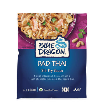 Blue Dragon, Sauce Stir Fry Pad Thai, 3.4 Oz, (Pack Of 12)