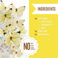 Sugar Robot Edible Butterflies For Cake Decorating - Small Pastel Yellow Butterfly Cake Toppers And Cupcake Toppers - Decoration