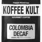 Koffee Kult Decaf Coffee Beans, Medium Roast, 100% Arabica, Swiss Water Process, Whole Bean, 12oz