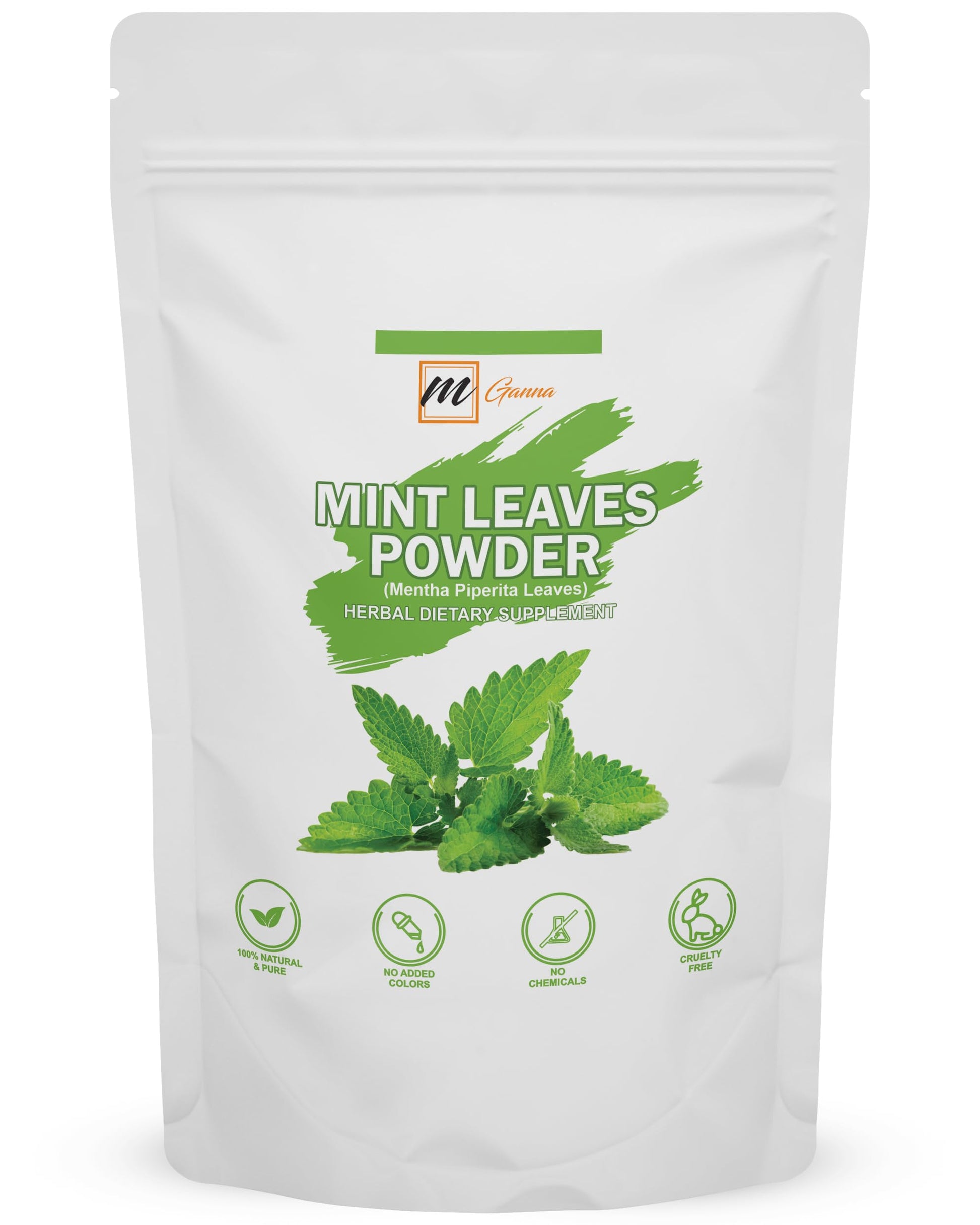 100% Natural Mint Leaves Powder for Skin and Health Care 227 GMS / 0.5 LBS