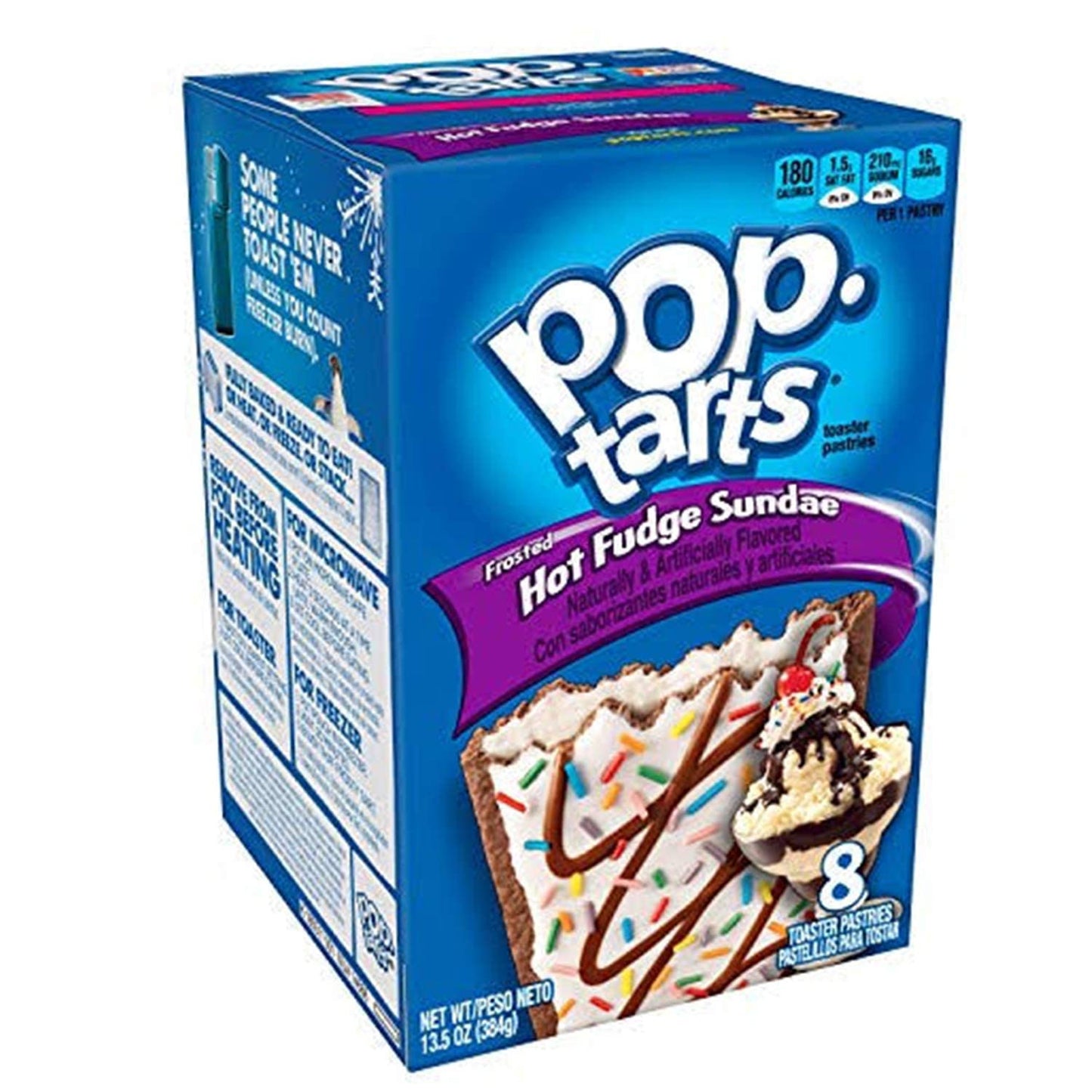 Pop-Tarts Hot Fudge Sundae, 8 Count, 1 Ounce (Pack of 1), Model 038000500381
