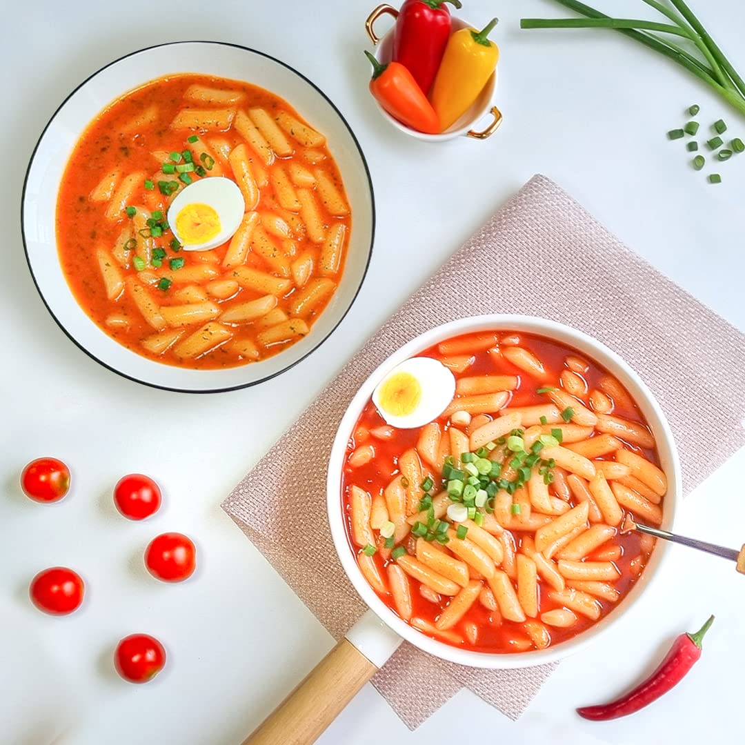 Yopokki Instant Tteokbokki Pack (Sweet & Mild Spicy And Cheese, Pack Of 2) Korean Street Food With Sweet & Moderately Spicy And