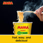 MAMA Noodles Chicken Instant Cup of Noodles with Delicious Thai Flavors, Hot And Spicy Noodles with Chicken Soup Base, No Trans
