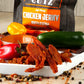 Wicked Cutz Buffalo Chicken Jerky, 27G Protein Per Bag, Tender & Easy To Chew Alternative To Chicken Sticks, Usa Made High Prote