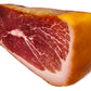 Imported Premium Prosciutto aged 14 months Boneless 4 Pound Cut. Hand selected and cut from the leg.