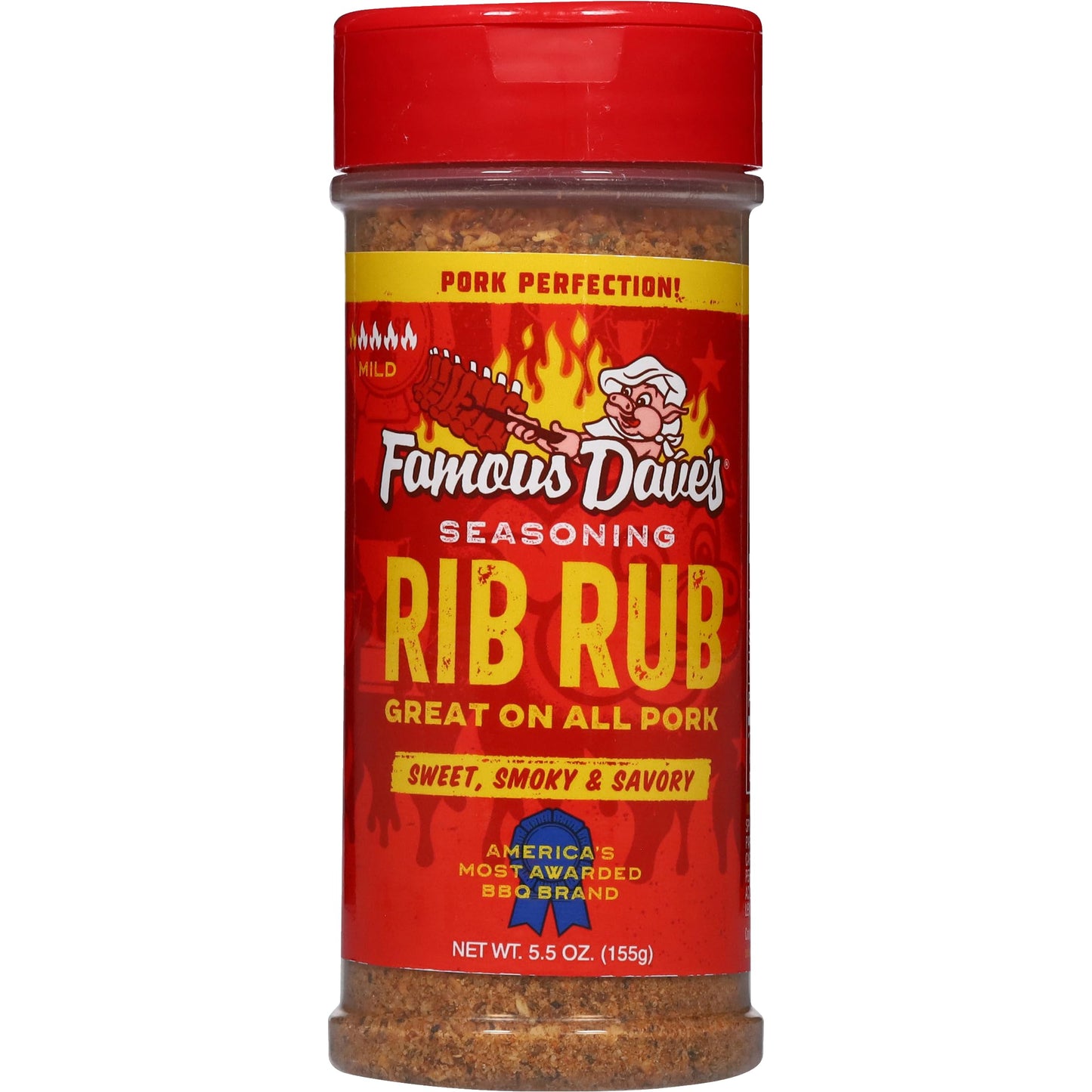 Famous Dave'S Rib Rub - 5.5 Oz
