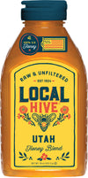 Local Hive Utah Raw Unfiltered Honey - 16 oz, 100% Pure US Honey, Sourced from American Bees and Beekeepers - Natural Sweetener,