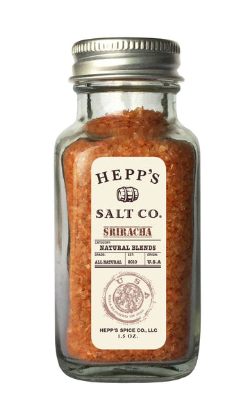 Hepps Salt Co. Sriracha Sea Salt 1.5 OZ.