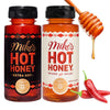 Mikes Hot Honey, Original & Extra Hot, Americas #1 Spicy Honey with Chili Peppers, Gluten-Free, Paleo-Friendly, (10oz Bottle, 