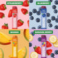 Sweet Nothings  Multi-Pack  USDA Organic Kids Squeezable Super Fruit Smoothie  Value Pack of 24 - Dye-Free  No Added Sugar Vegan  Healthy Organic Fruit and Veggie Pops  Freeze & Enjoy