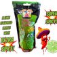 Chamoy Pickle Jumbo Dill Pickles In A Pouch Sampler Gift Box (Pack Of 4) W/Chamoy, Super Hot & Spicy Chili Lime, Blue Raspberry, Tigers Blood-Box For College Care Packages Tiktok Trend Items Snack