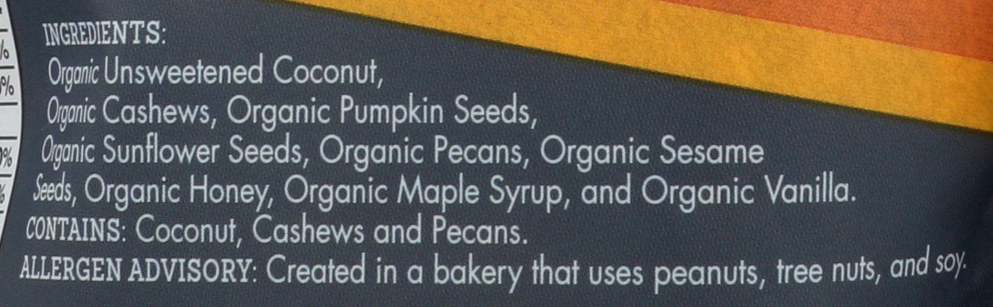 Grandy Organics Coconola Grain Free Granola, 9 oz, Gluten-Free, Non-GMO