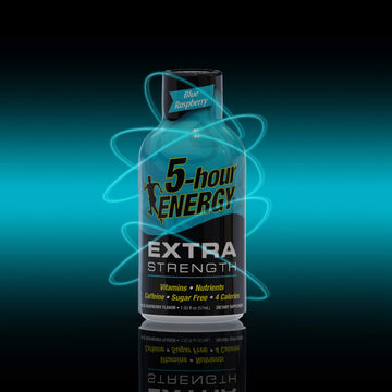 5-hour ENERGY Shot, Extra Strength Blue Raspberry, 1.93 Ounces 12 Count