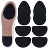 Gadebao Non-Slip Shoes Pads, 8 Pcs Anti-Slip Shoe Grips On Bottom Of Shoes, Thickened Silicone Self-Adhesive Sole Protector (Bla