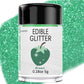 Colaele Green Edible Glitter Powder for Cakes & Drinks - 5g Food Grade Luster Dust, Metallic Sprinkle for Decorations
