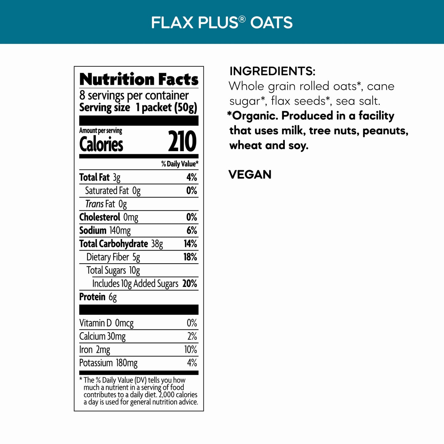 Natures Path Organic Flax Plus Instant Oatmeal, 14 oz (Pack of 1), Non-GMO