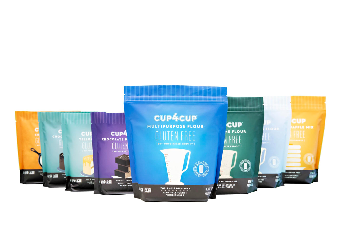 Cup4Cup Multipurpose Flour, 3 Pounds, Certified Gluten Free Flour, 1:1 All Purpose Flour Substitution, Non-GMO, Kosher, Made in
