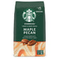 Starbucks Ground Coffee, Maple Pecan Flavored Coffee, Naturally Flavored, 100% Arabica, 1 Bag (17 Oz)