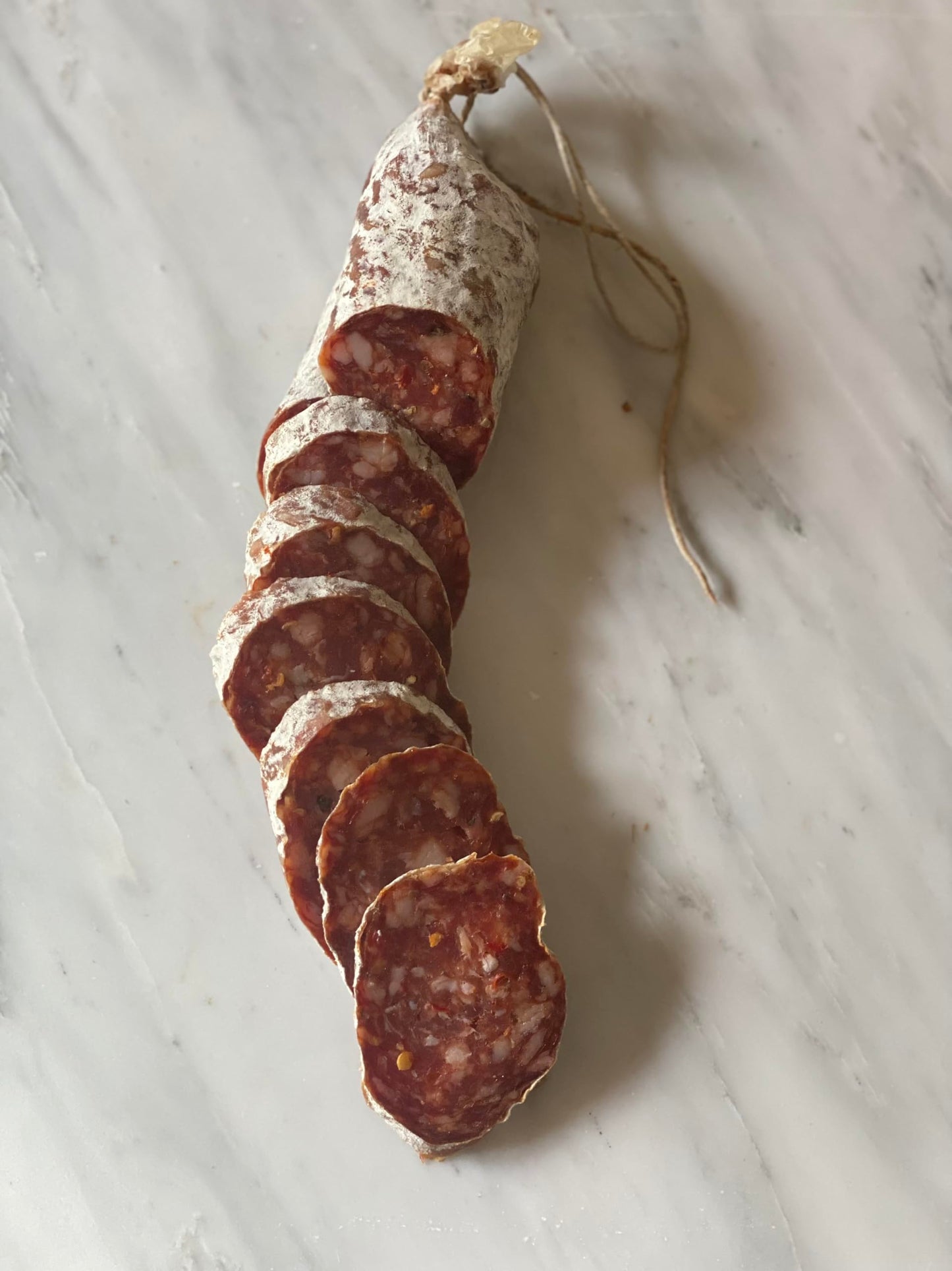 Salumi Chicago Artisan Salami (Soppressata) - Uncured, Gluten Free, Sugar Free, Keto Snack (14 Oz.)