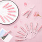 Pink Twisty Lollipops Individually Wrapped Bulk - Valentines Candy Valentine Lollipops Candy - Kid s Whirley Lollipop for Decor