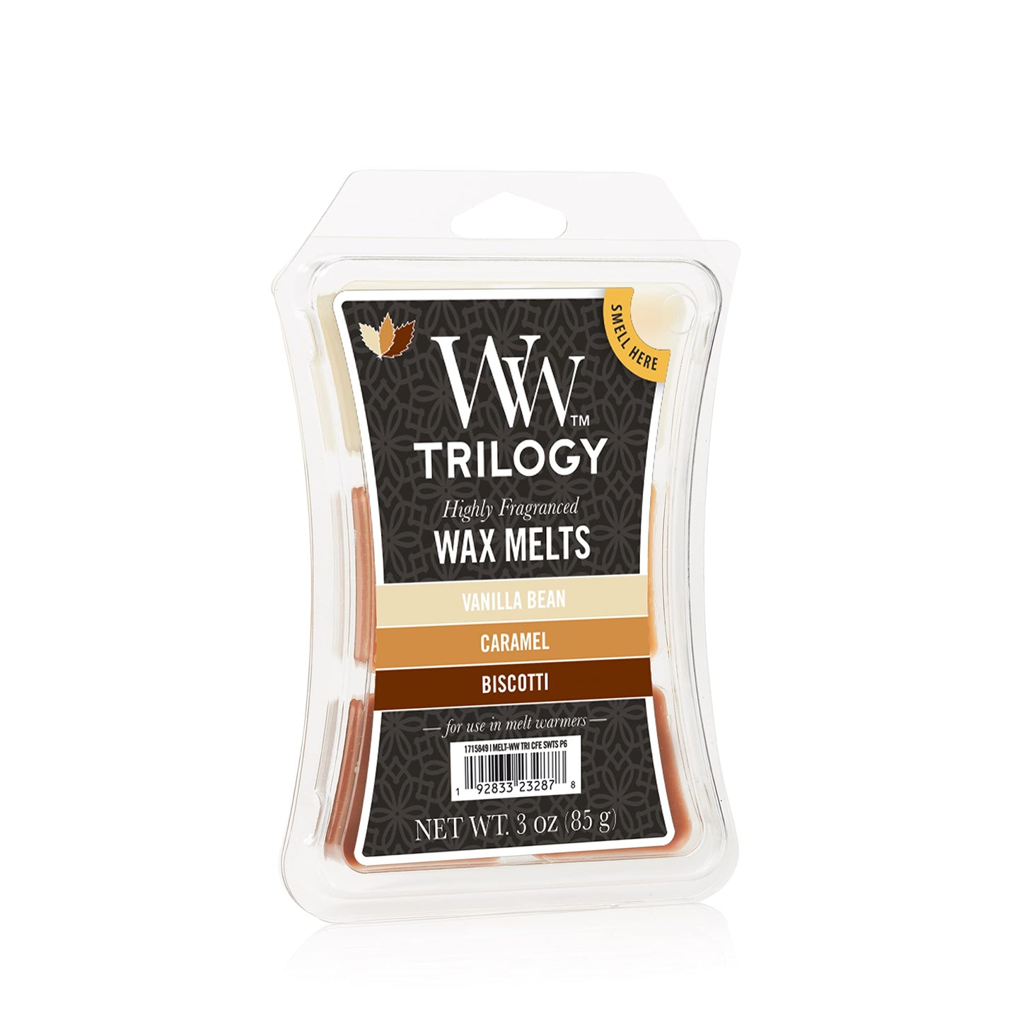 Woodwick Trilogy Wax Melts, 3 Oz, Multicolor, 18 Count